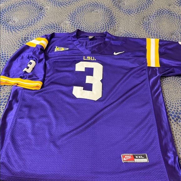 Nike Other - Nike Purple and Yellow LSU Jersey XXL